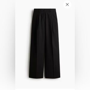 Black Wide-Leg Trousers - Never Worn